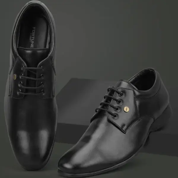 LIBERTY-Fortune ROBERT-2 Formal Shoes With PU Upper (Black , 7)