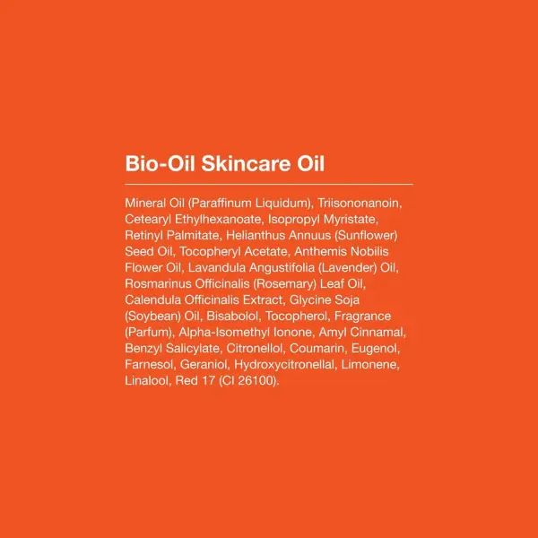 Bio-Oil Skincare Body Oil Serum, Face and Body Moisturizer with Vitamin E & A, for Scars, Stretch Marks, Sensitive Skin, All Skin Types, Dermatologist Recommended, Non-Comedogenic, 6.7 Oz