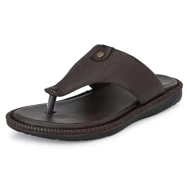 Centrino Men's Flip-Flop Slippers | Luxurious Comfort for Every Step | Slip-On Ease, Classie Design | Perfect for Beach Days, Poolside Lounging, and Casual Wear(8203)