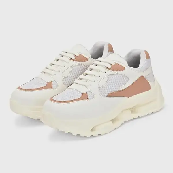 Centrino Women Sneaker | Cushioned Insole for Comfort | Stylish Lace-Up Design | Perfect for Casual Outfit for Girls (9249)