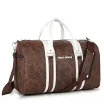 Half Moon 35L Travel Duffle | Stylish & Spacious Weekender Premium Vegan Leather Duffle Bag for Travel for Men and Women