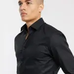 MANQ Men's Slim Fit Formal Shirt