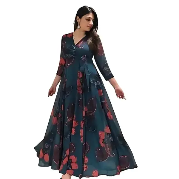 Women Full Length Gown Dress