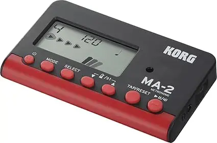 Korg, Digital Metronome MA-2 -Black Red