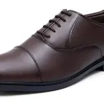 SHOOZ Faux Leather Men's Formal Shoes|Oxford Shoes|Office Shoes for Men (5 UK to 13 UK)