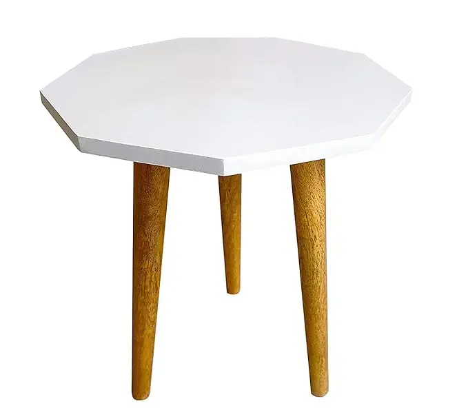 UHUD Crafts Beautiful Antique Wooden Fold-able Side Table