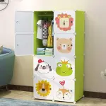 Sunderlook Plastic Wardrobe for Kids Clothes – Collapsible Wardrobe, Cupboard for Kids, Anti-Skid & Non-Slip Foldable Almirah